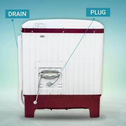 Sansui 7 kg Semi Automatic Top Load Washing Machine Red, White  (JSP70S-2024L) (OPEN BOX) Sansui 7 kg Semi Automatic Top Load Washing Machine Red, White  (JSP70S-2024L) (OPEN BOX)